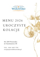 Oferta uroczystych obiadów, kolacji